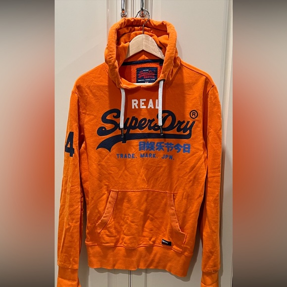 SuperDry Men’s Vintage pullover with hoodie - Size M - Picture 2 of 4